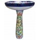 Mexican Talavera Pedestal Sink Calacas